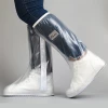 Transparent half boot motorcycle shoe cover for rain
