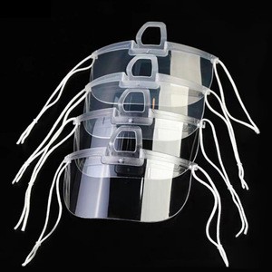 transparent masking plastic transparent oral hygiene cover reusable food mouth cover restaurant tattoo makeup dining white