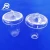 Import Transparent quartz crucible laboratory with cover tip bottom 100ml from China