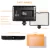 Travor TL-160S film photographic dual color studio fill light camera top shooting led video panel lamp with 2 color filters