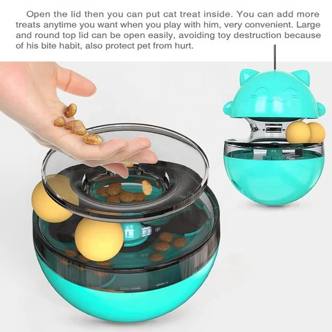 Buy Treat Dispenser Toy For Cats Custom Abs Pet Products For Cats ...
