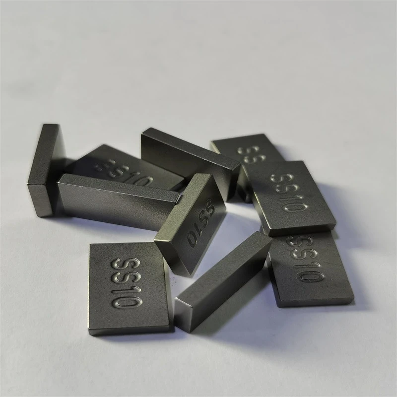Tungsten carbide ss10  20*12*3 mm brazed tips stone cutting