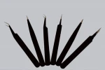tweezers for eyelash extension with magnetic case