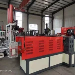 Two Stage Polystar PS PP PE ABS Film LDPE Granulator Plastic Recycling Machine