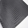 two tone crocodile emboss leather microfiber synthetic microfiber leather artificial leather