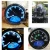 Import Universal Motorcycle Digital Speedometer Odometer LCD Screen Tachometer Oil Pressure Meter 12V Backlight for 1-4 Cylinders MOTO from China