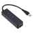 Import USB 3.0 to 3 ports USB 3.0 RJ45 with ethernet network hub adapter from China