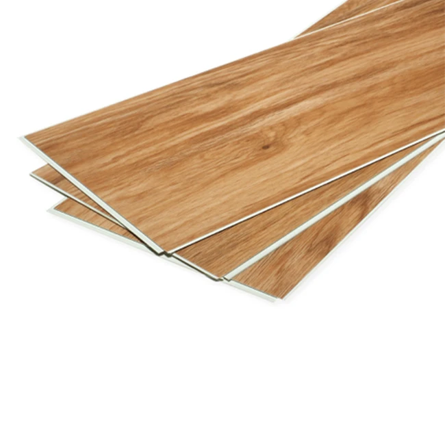 UV Coating Waterproof  Engineered Vinyl Plank Tile SPC Flooring