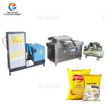 Vacuum Packaging Machine With Nitrogen Filling Flushing For Snack Food Vegetable Fruit