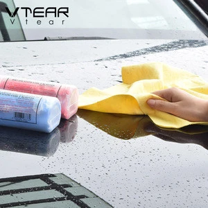 Vtear Car Wash Towel Auto Cleaning Drying Cloth Super clean Chamois Car Body Washing Tool Car care Home Cleaning Cloth gift
