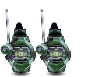 Walkie Talkies for Kids Two-Way Long Range Watch Radio Transceiver with Flashlight for Children Outdoor Toys Gifts for Girls Boy