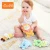 Import Washable  anti-distorable baby safe food grade animal baby wrist rattles 4PCS from China
