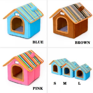 Washable Folding Luxury Indoor Dog And Cat Pet House