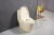 Import washroom beige siphonic one piece storage tank ceramics bowls seats economic sanitary ware Arabic sink toilet combo for sale from China
