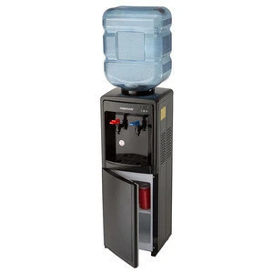 Water dispenser with faucet refrigerator cooling