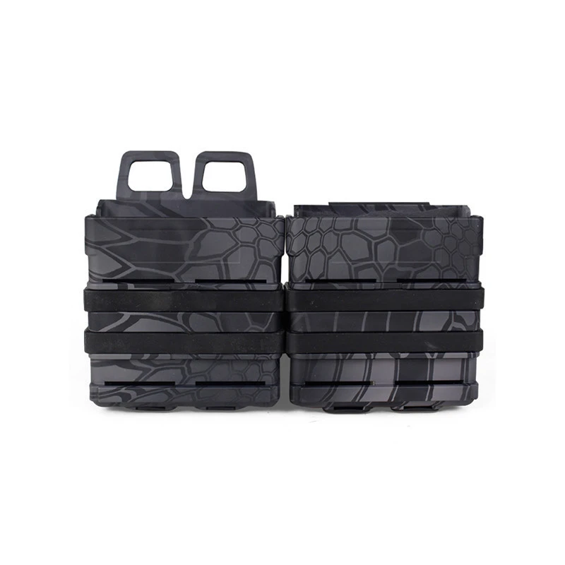 Water printer Camouflage Tactical ABS 7.62 FAST magazine pouch for molle system bullet proof vest