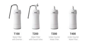 Water Purifier with Tri-Filtering System: UF cartridge/ Carbon Block filter/ Electro-Positive filter