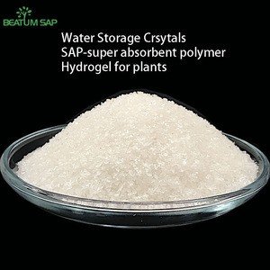 Water Retention Water Crystal Gel crosslinked potassium acrylate Copolymer Super Absorbent Polymer for plants