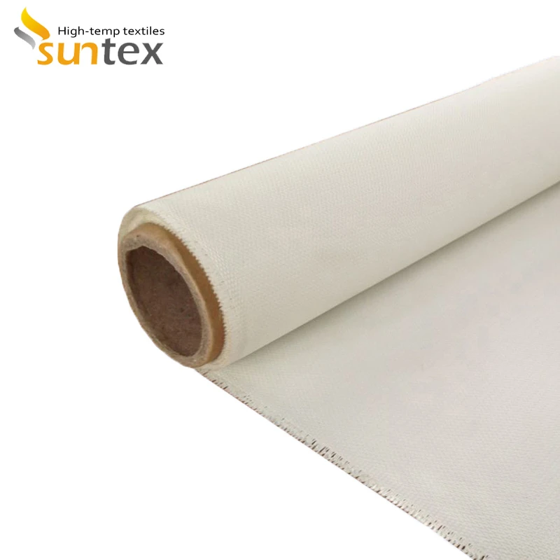 Waterproof PU  Flame Resistant Industrial Fiberglass Products Cloth Tape Material Fabric