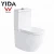 Import Wc pan nz bowl price malaysia all brand wash down rimless round toilet with thin uf seat cover suite from China