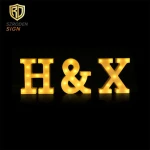 Wedding Decoration Light Up Marquee For Sale Big Metal Letters With Lights
