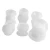 Import White cute animal 3d food grade molds silicone ball ice cream cube teddy bear ice mold from China