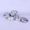 Wholesale 100ml aluminum jar for body serub 100g aluminum tin cans for filling bath salt loose powder