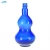 Import Wholesale 700ml clear gourd shape empty tequila whisky glass bottle in blue color with guala top from China