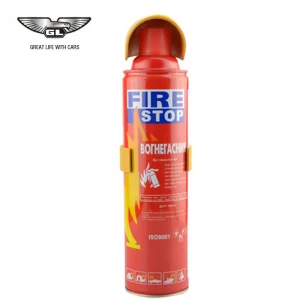 Wholesale aerosol foam 450ml/650ml/1000ml car mini fire extinguisher