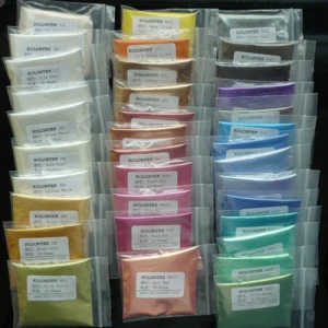 Wholesale amazon 36/ 24 colors pigment mica powder  for cosmetic/soap/ bath bomb/epoxy resin/slime making