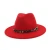 Import Wholesale Amazon Hot Sale Selling Leopard Belt Print Wool Floppy Hats Wide Brim Women Felt Fedora Hats Jazz Hat from China