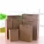 Import Wholesale biodegradable kraft paper stand up shopping bag from China