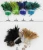 Import wholesale cheap 4.5-6 Inch dyed Red Rooster Saddles Feathers 50 pieces in a package for DIY ART and Draft dream catcher from China