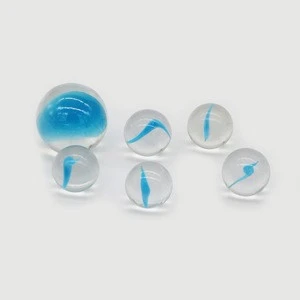Wholesale cheap transparent 16mm 25mm China glass marbles