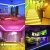 Import Wholesale cheaper decorative rgb strips led lights Flex LED Strips for TV bedroom office from China
