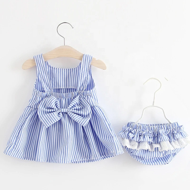 Wholesale China Manufacturer Baby Boutique Flower Girl Summer Dress And Shorts Clothing Set