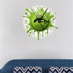 Wholesale Creative Design Room Decorative Educational Toys 3D DIY Clocks Wall Sticker For Kids