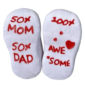 Wholesale custom new casual childrens socks English letters pure cotton comfortable soft toddler socks baby socks