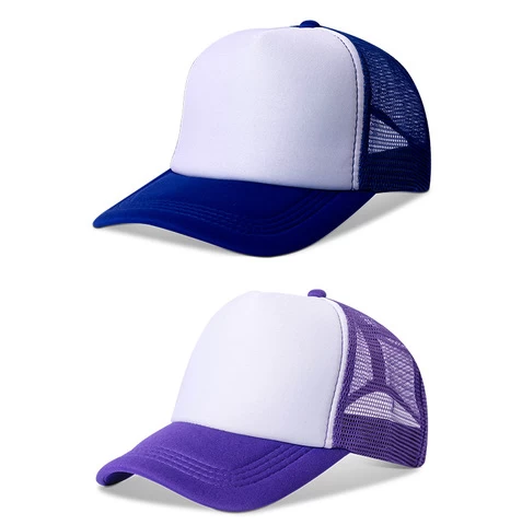 Wholesale custom print promotional sport golf cap men dad trucker cap hat blank sublimation cap