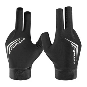 Wholesale Customized Billiards Snooker Pool Gloves High Elastic Snooker Accessories Factory