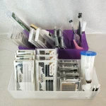 Wholesale Disposable Lint free Lip Gloss Wands Plastic handle Lipgloss Applicator Lip wand