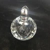 Wholesale Fashion Design  Clear Crystal  Glass Spice seasoning salt pepper sugar food storage jars with steel hole Lid