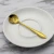 Import Wholesale Gold Plated Stainless Steel Coffee Stirring Spoon from China