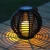 Import Wholesale Hand-woven Rattan Basket Lamp Garden Decorative Led Solar Lantern Waterproof Courtyard Garden Light Outdoor from China