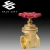 Import wholesale Italy PN16 Brass Stem Gate Valve with Steel Handwheel from China