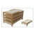 Import Wholesale Kids Home Modern Solid Wood Bunk Safe Bed Children Furniture Single Bed from China