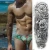 Import Wholesale Large Arm Sleeve Tattoo Waterproof Temporary Tattoo Sticker Lion Crown King RoseWild Wolf Tiger Men Full Skull from China