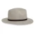 Import Wholesale Leather Band Crushable Wool Felt Hats Western Style Fedora White from China