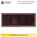 Wholesale Low Market Price White Pepper Flavor Solid Chocolate