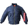 Wholesale ma-1 kids bomber flight jacket, warm winter children clothes baby